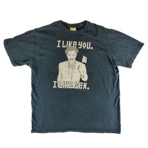 Vintage 2005 Borat I like you I like sex T Shirt xl Y2K